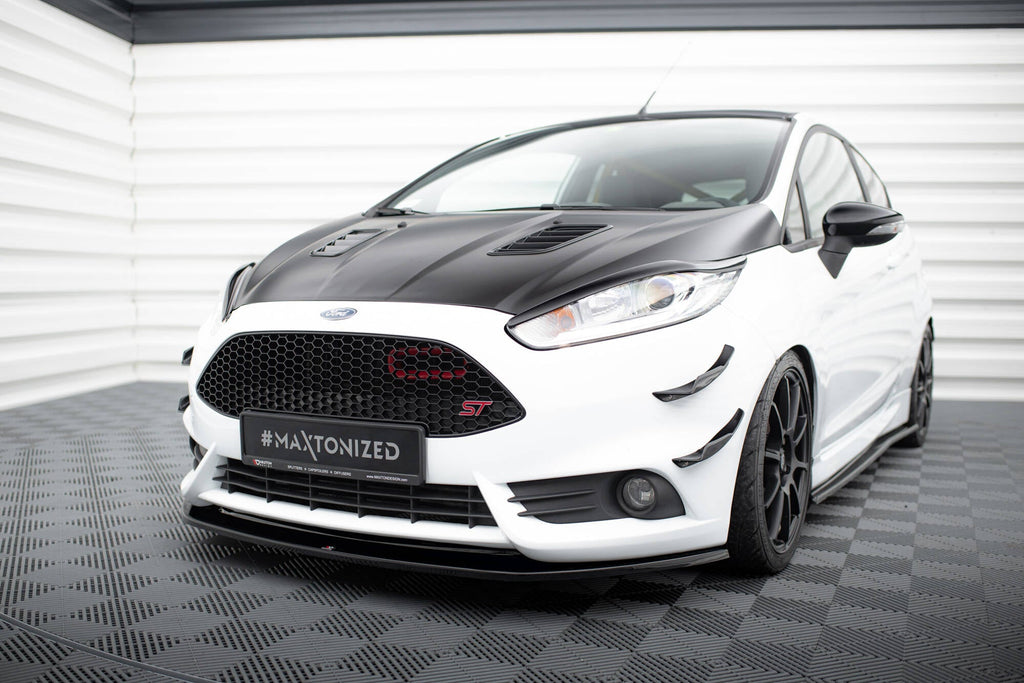 MAXTON DESIGN FRONT SPLITTER V.2 FORD FIESTA ST MK7 FL