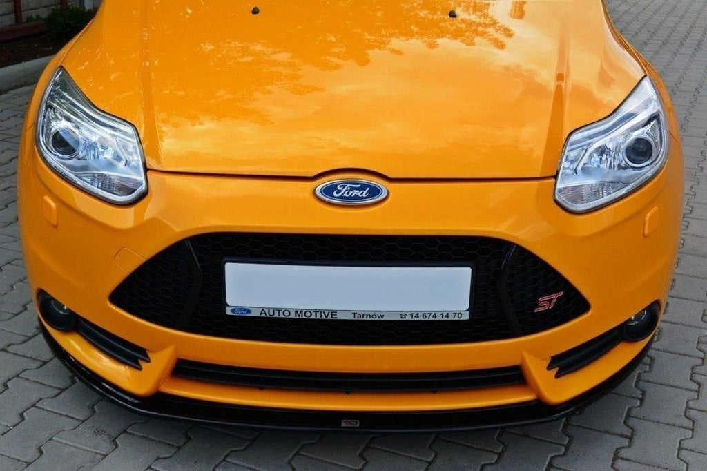 MAXTON DESIGN FRONT SPLITTER V.2 FORD FOCUS ST MK3