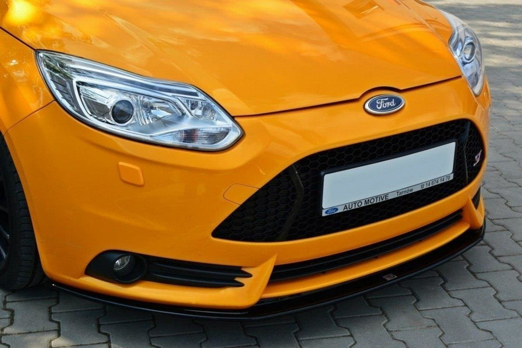 MAXTON DESIGN FRONT SPLITTER V.2 FORD FOCUS ST MK3