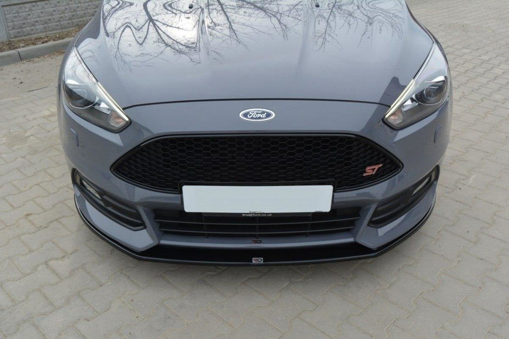 MAXTON DESIGN FRONT SPLITTER V.2 FORD FOCUS ST MK3 FL