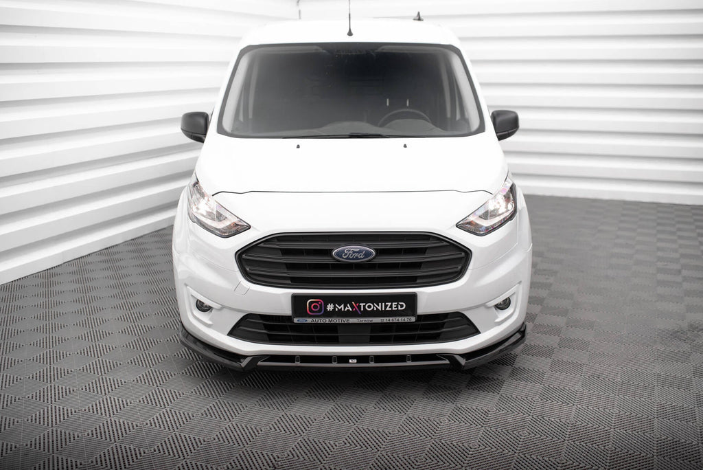 MAXTON DESIGN FRONT SPLITTER V.2 FORD TRANSIT CONNECT MK2 FACELIFT