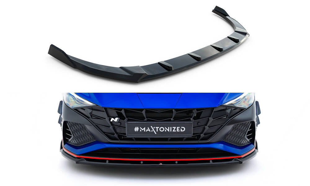 MAXTON DESIGN Front Splitter V.2 Hyundai Elantra N Mk7
