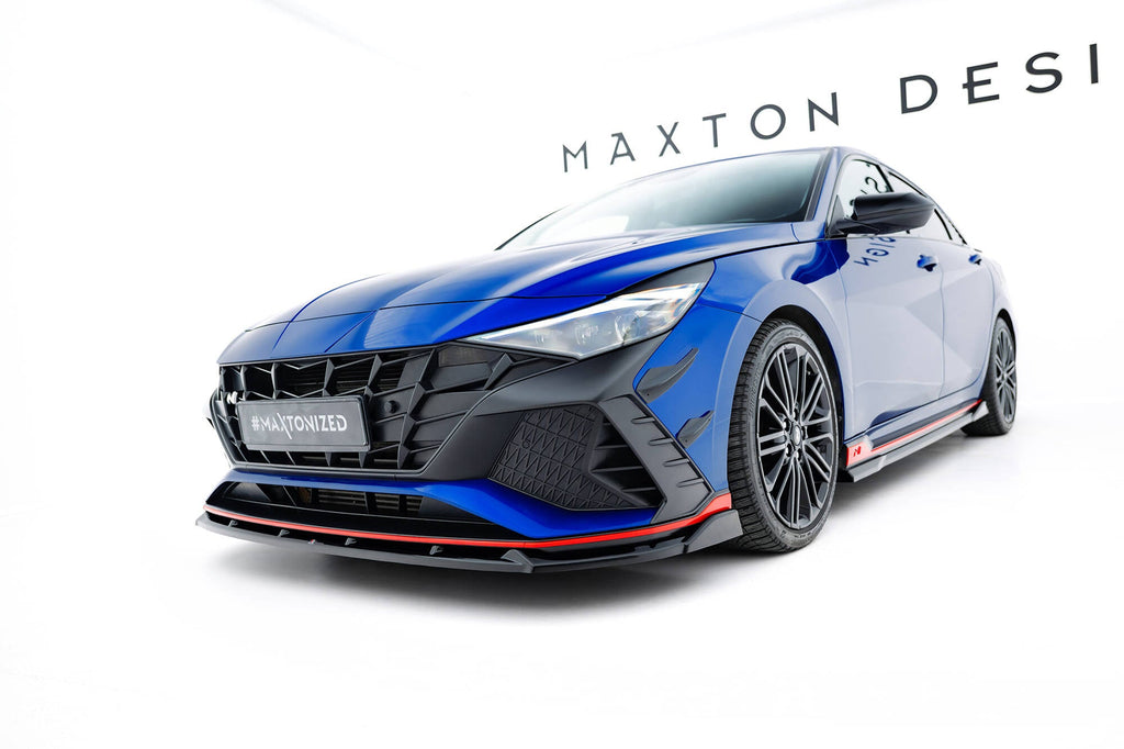MAXTON DESIGN Front Splitter V.2 Hyundai Elantra N Mk7