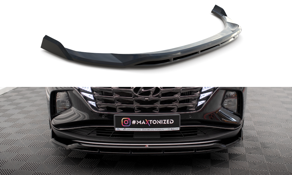 MAXTON DESIGN FRONT SPLITTER V.2 HYUNDAI TUCSON MK4