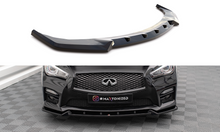 Load image into Gallery viewer, MAXTON DESIGN FRONT SPLITTER V.2 INFINITI Q50 S MK1