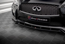 Load image into Gallery viewer, MAXTON DESIGN FRONT SPLITTER V.2 INFINITI Q50 S MK1