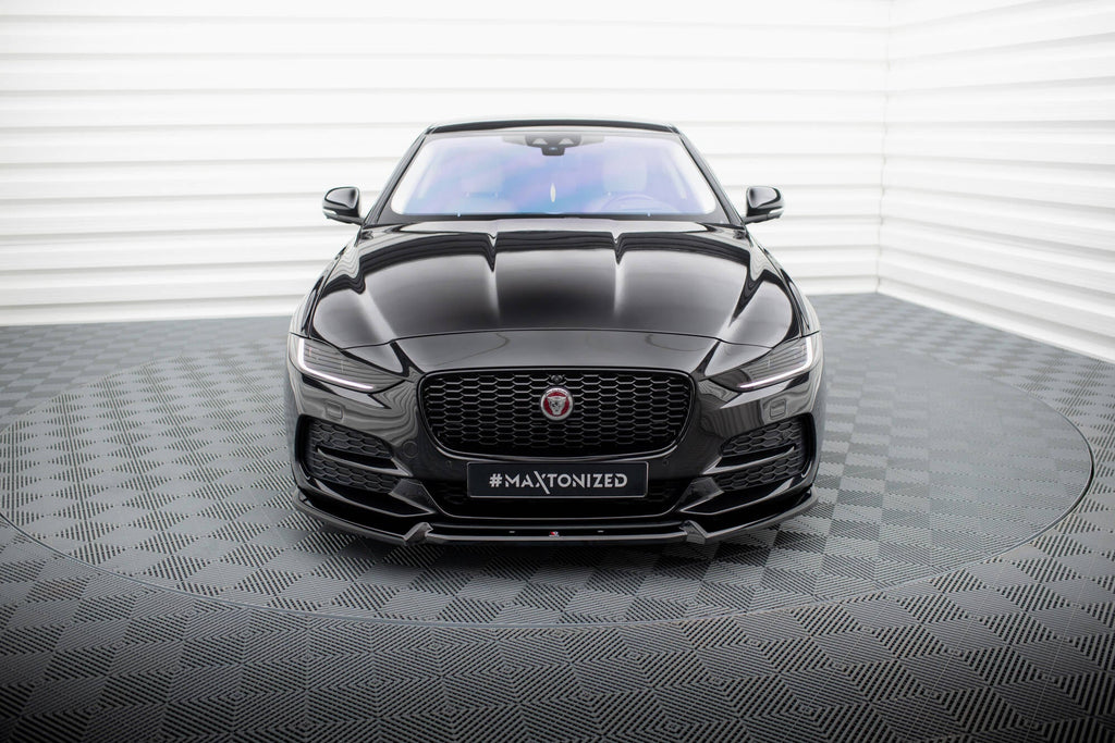 MAXTON DESIGN FRONT SPLITTER V.2 JAGUAR XE X760 FACELIFT