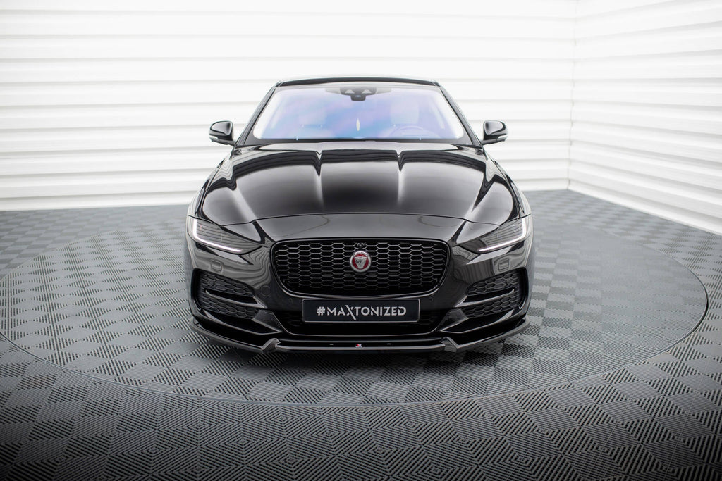 MAXTON DESIGN FRONT SPLITTER V.2 JAGUAR XE X760 FACELIFT