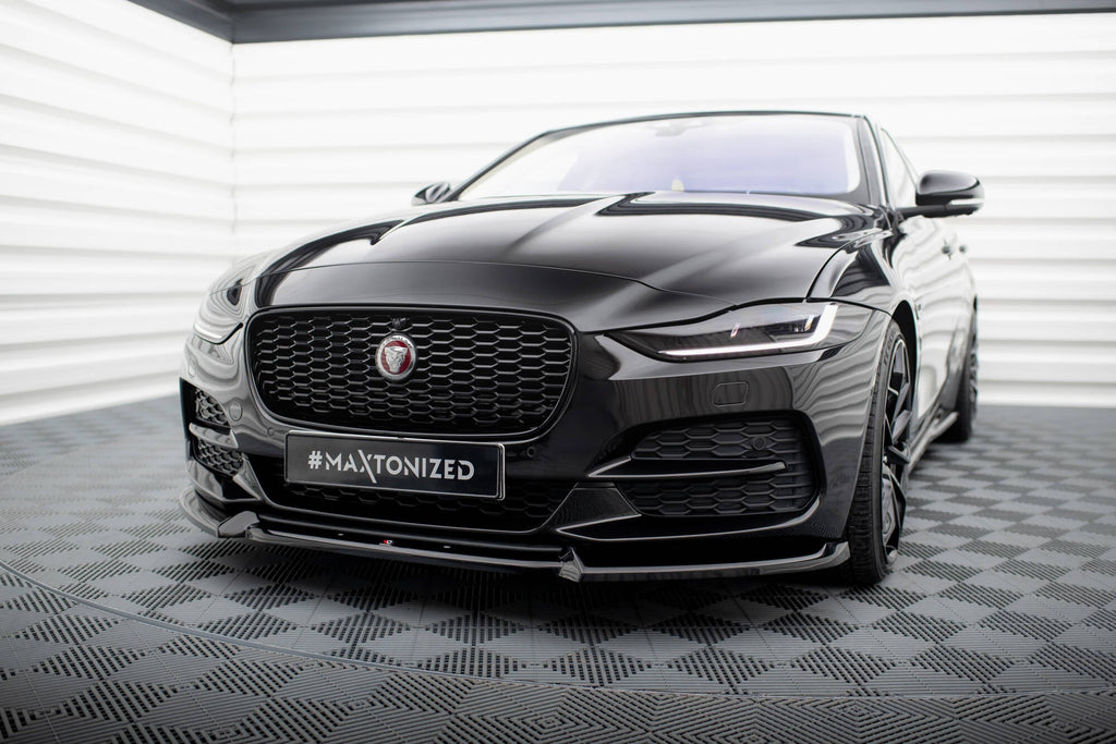 MAXTON DESIGN FRONT SPLITTER V.2 JAGUAR XE X760 FACELIFT