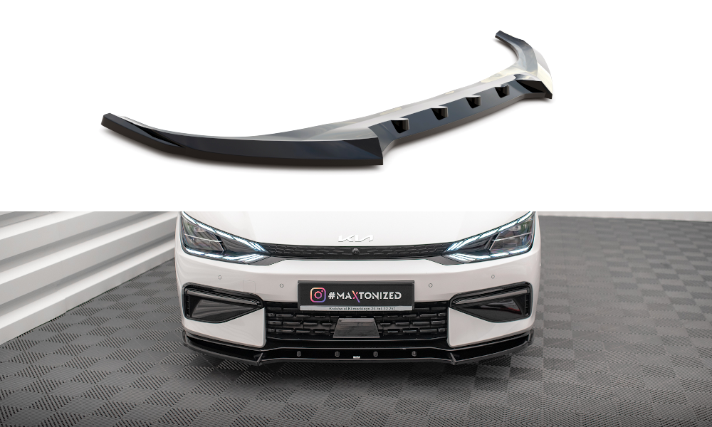 MAXTON DESIGN FRONT SPLITTER V.2 KIA EV6 GT-LINE MK1