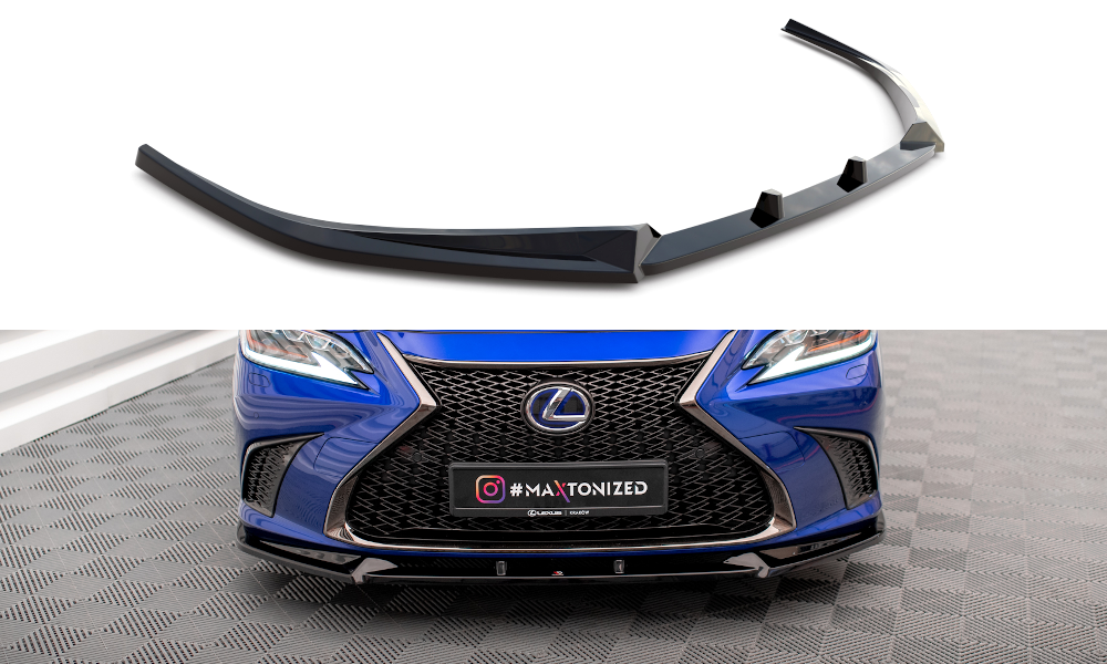 MAXTON DESIGN FRONT SPLITTER V.2 LEXUS ES F SPORT MK7