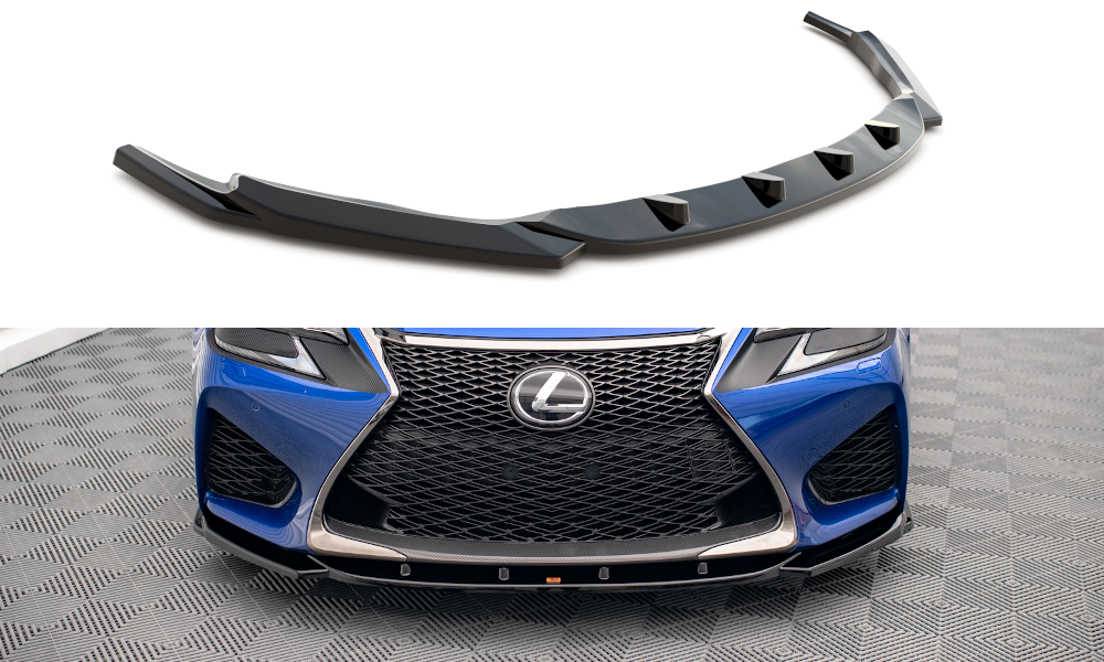 MAXTON DESIGN FRONT SPLITTER V.2 LEXUS GS F MK4 FACELIFT