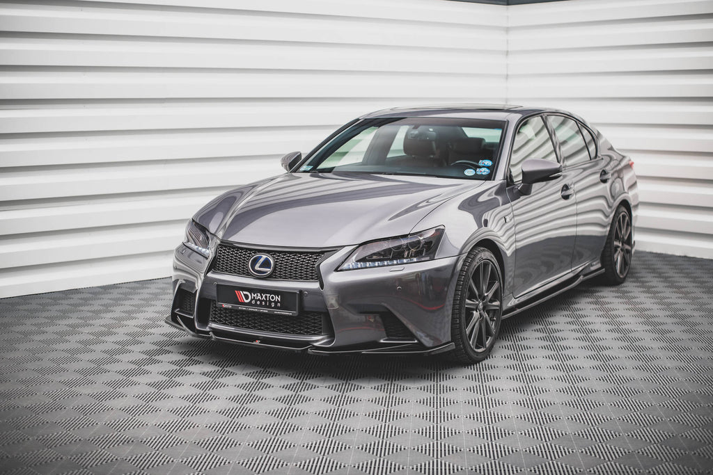 MAXTON DESIGN FRONT SPLITTER V.2 LEXUS GS F SPORT MK4 (L10)