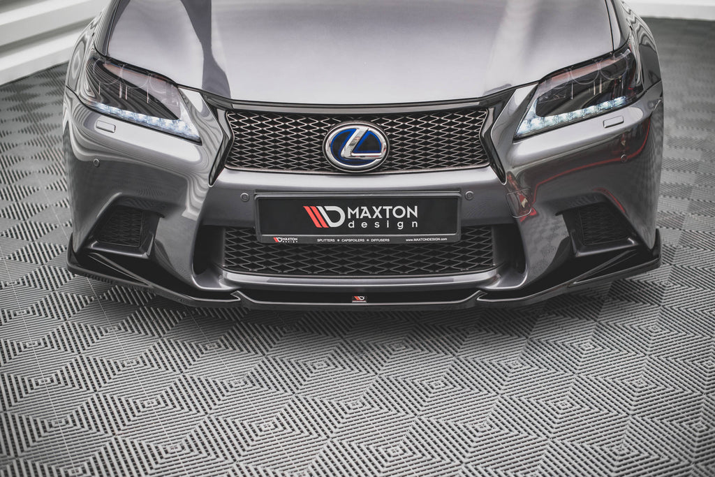 MAXTON DESIGN FRONT SPLITTER V.2 LEXUS GS F SPORT MK4 (L10)