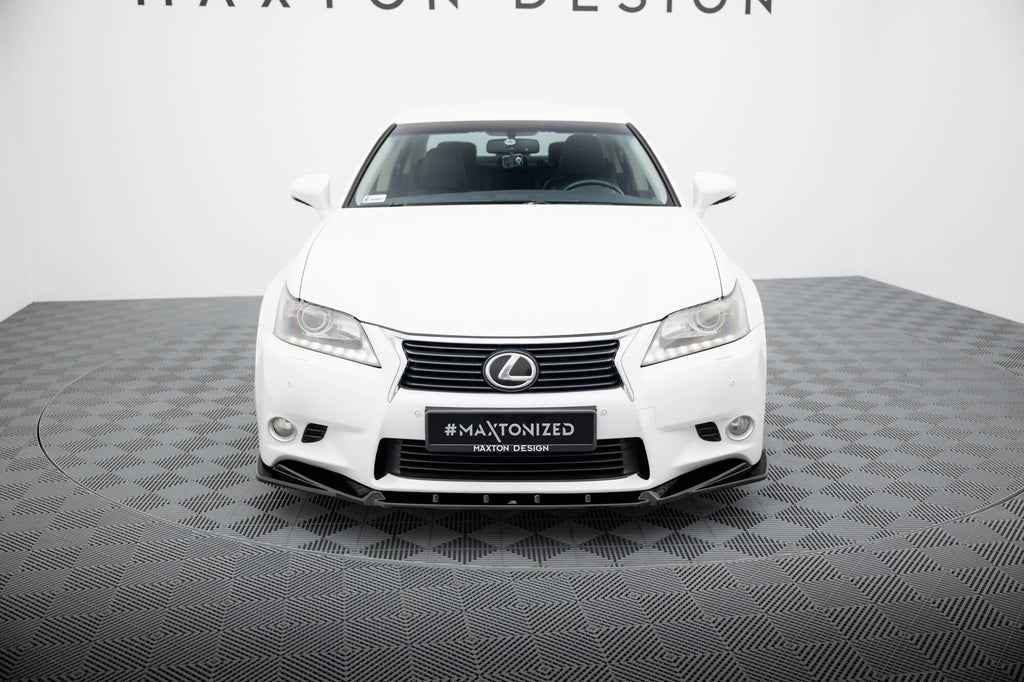 MAXTON DESIGN Front Splitter V.2 Lexus GS Mk4 (L10)