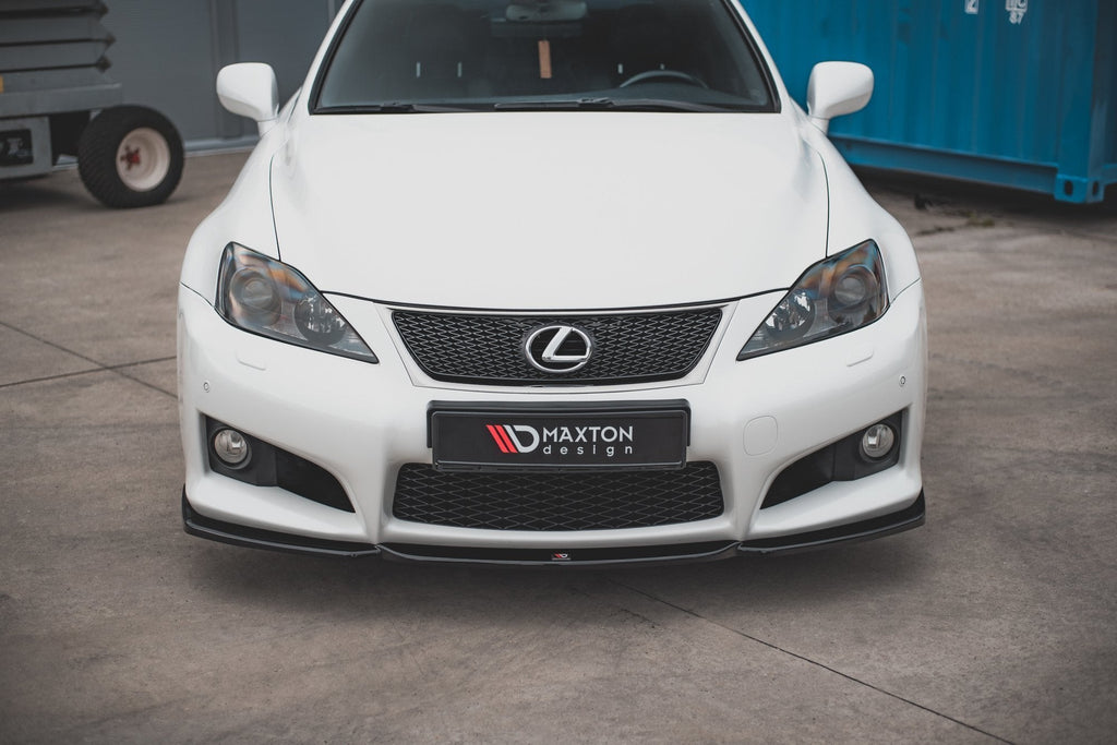 MAXTON DESIGN FRONT SPLITTER V.2 LEXUS IS F MK2