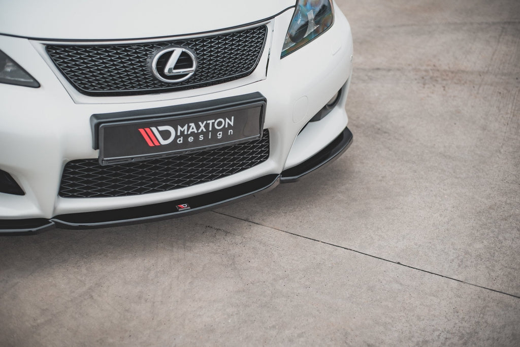 MAXTON DESIGN FRONT SPLITTER V.2 LEXUS IS F MK2