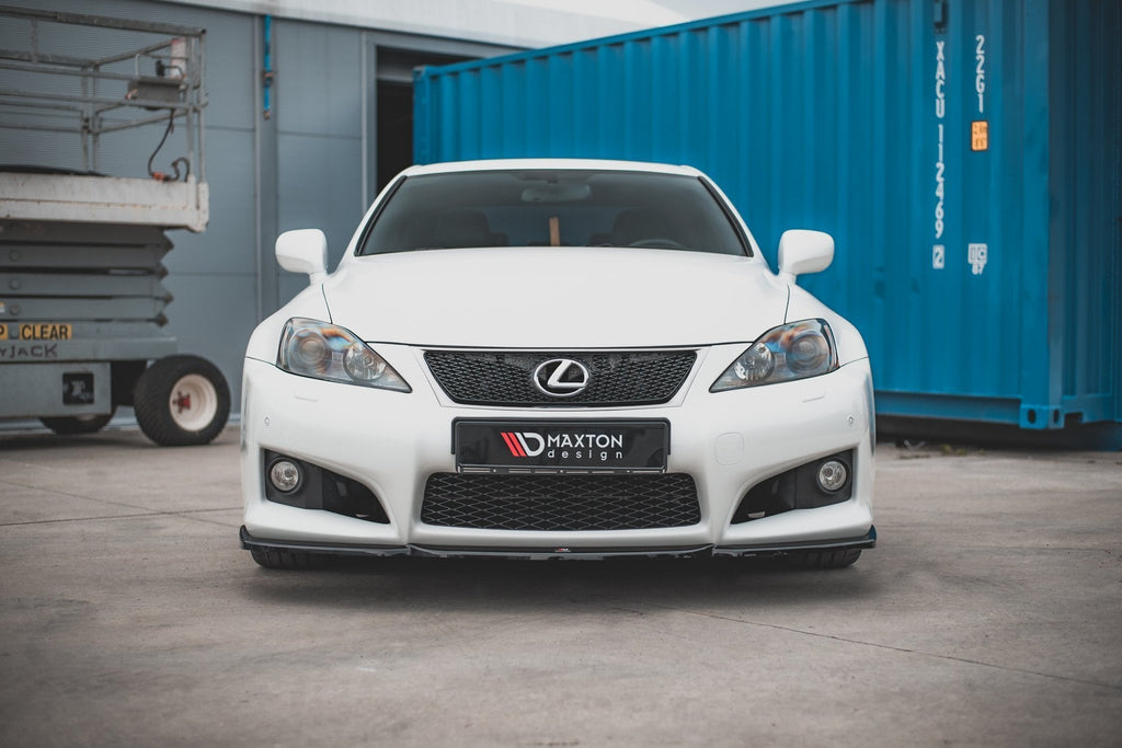 MAXTON DESIGN FRONT SPLITTER V.2 LEXUS IS F MK2