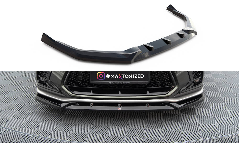 MAXTON DESIGN FRONT SPLITTER V.2 LEXUS NX F-SPORT MK2