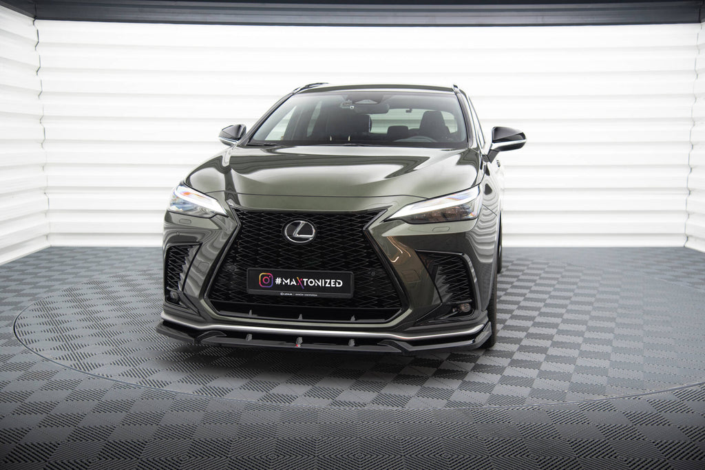 MAXTON DESIGN FRONT SPLITTER V.2 LEXUS NX F-SPORT MK2