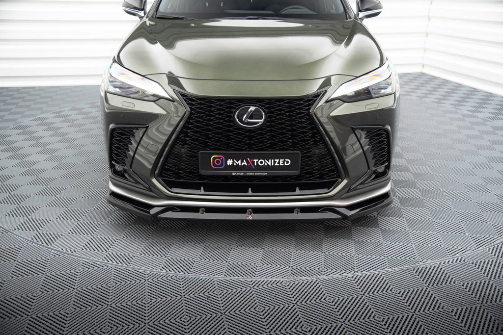 MAXTON DESIGN FRONT SPLITTER V.2 LEXUS NX F-SPORT MK2