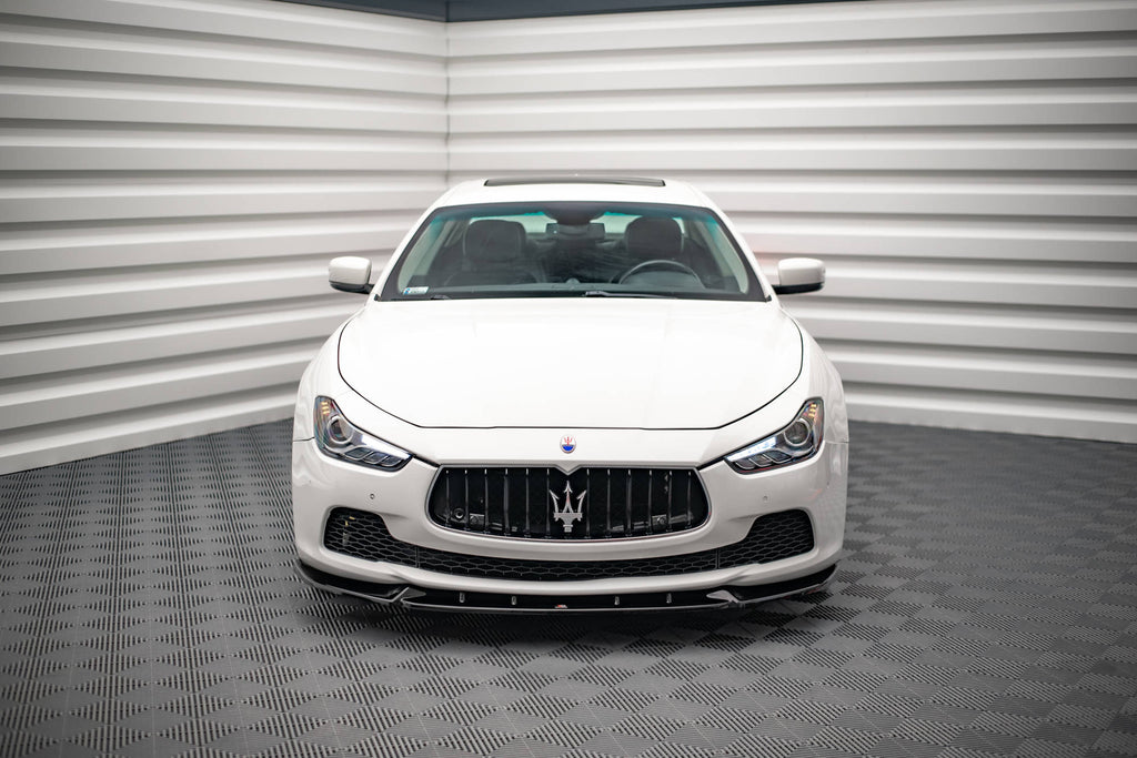 MAXTON DESIGN FRONT SPLITTER V.2 MASERATI GHIBLI MK3