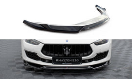 MAXTON DESIGN Front Splitter V.2 Maserati Ghibli Mk3 Facelift