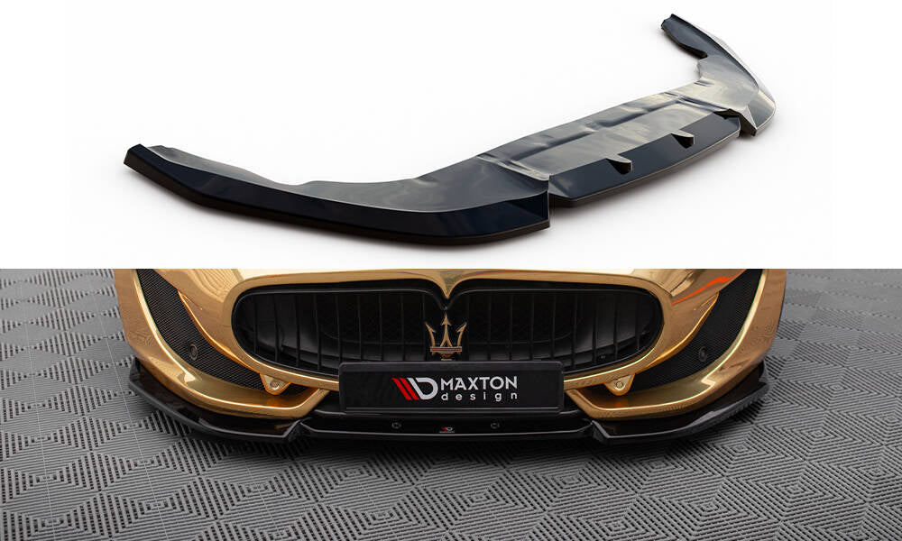 MAXTON DESIGN FRONT SPLITTER V.2 MASERATI GRANTURISMO MK1 FACELIFT