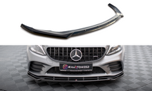 Load image into Gallery viewer, MAXTON DESIGN FRONT SPLITTER V.2 MERCEDES-AMG C43 COUPE / SEDAN C205 / W205 FACELIFT