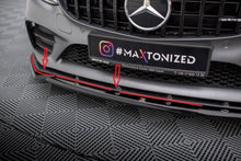 Load image into Gallery viewer, MAXTON DESIGN FRONT SPLITTER V.1 MERCEDES-AMG C43 COUPE / SEDAN C205 / W205 FACELIFT