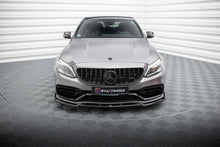 Load image into Gallery viewer, MAXTON DESIGN Front Splitter V.2 Mercedes-AMG C63 Sedan / Estate W205 Facelift
