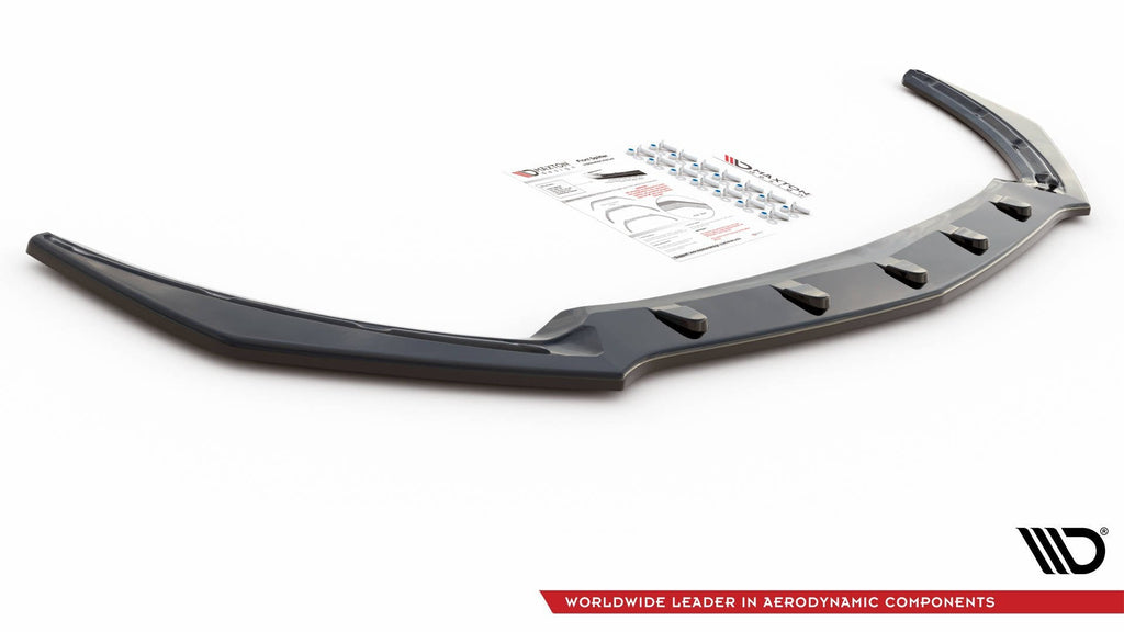 MAXTON DESIGN FRONT SPLITTER V.2 MERCEDES-AMG CLA 35 AERO C118