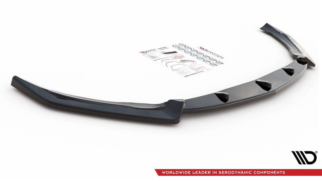 MAXTON DESIGN FRONT SPLITTER V.2 MERCEDES-AMG CLA 45 AERO C118