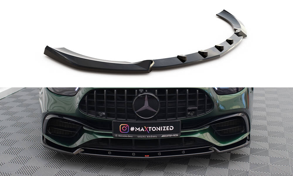 MAXTON DESIGN FRONT SPLITTER V.2 MERCEDES-AMG E63 W213 FACELIFT