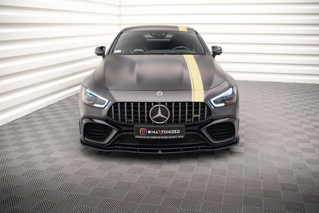 MAXTON DESIGN FRONT SPLITTER V.2 MERCEDES-AMG GT 63S 4-DOOR COUPE AERO