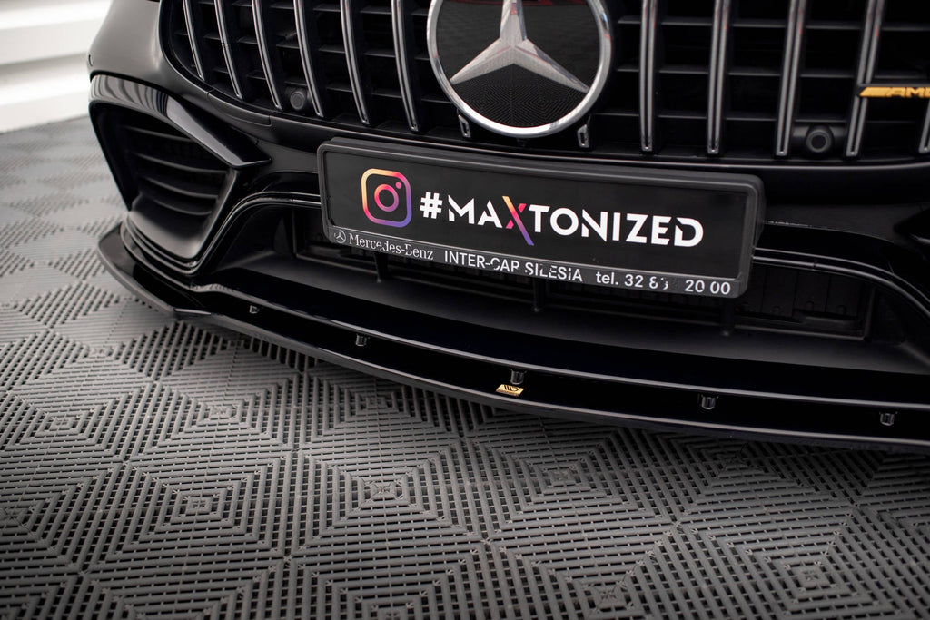 MAXTON DESIGN FRONT SPLITTER V.2 MERCEDES-AMG GT 63S 4-DOOR COUPE AERO