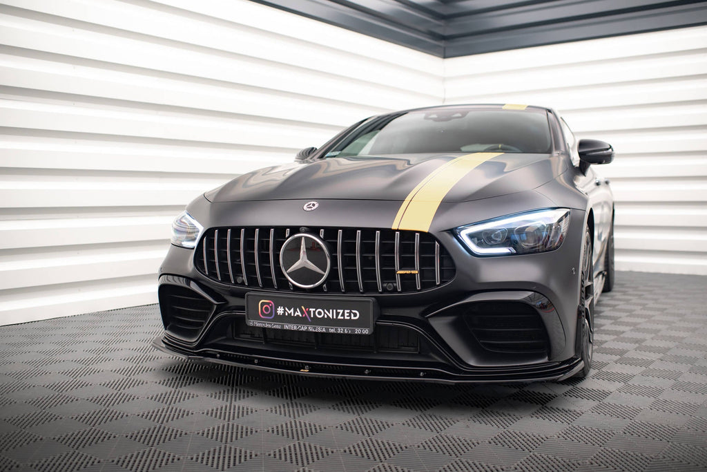 MAXTON DESIGN FRONT SPLITTER V.2 MERCEDES-AMG GT 63S 4-DOOR COUPE AERO