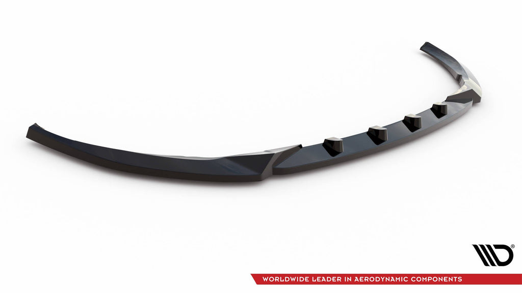 MAXTON DESIGN FRONT SPLITTER V.2 MERCEDES-BENZ C AMG LINE / COUPE W205 / C205 FACELIFT