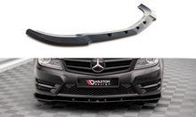 Load image into Gallery viewer, MAXTON DESIGN FRONT SPLITTER V.2 MERCEDES-BENZ C COUPE AMG-LINE C204