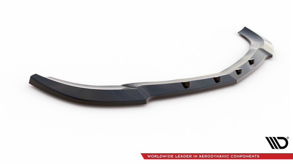 MAXTON DESIGN FRONT SPLITTER V.2 MERCEDES-BENZ C COUPE AMG-LINE C204