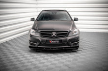 Load image into Gallery viewer, MAXTON DESIGN FRONT SPLITTER V.2 MERCEDES-BENZ C COUPE AMG-LINE C204