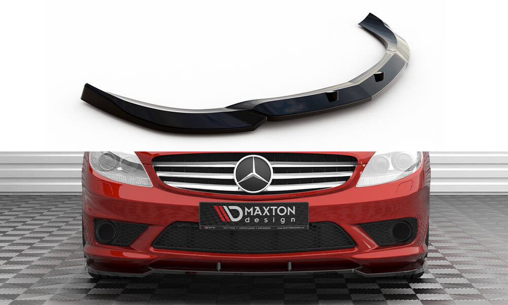 MAXTON DESIGN FRONT SPLITTER V.2 MERCEDES-BENZ CL 63 AMG C216