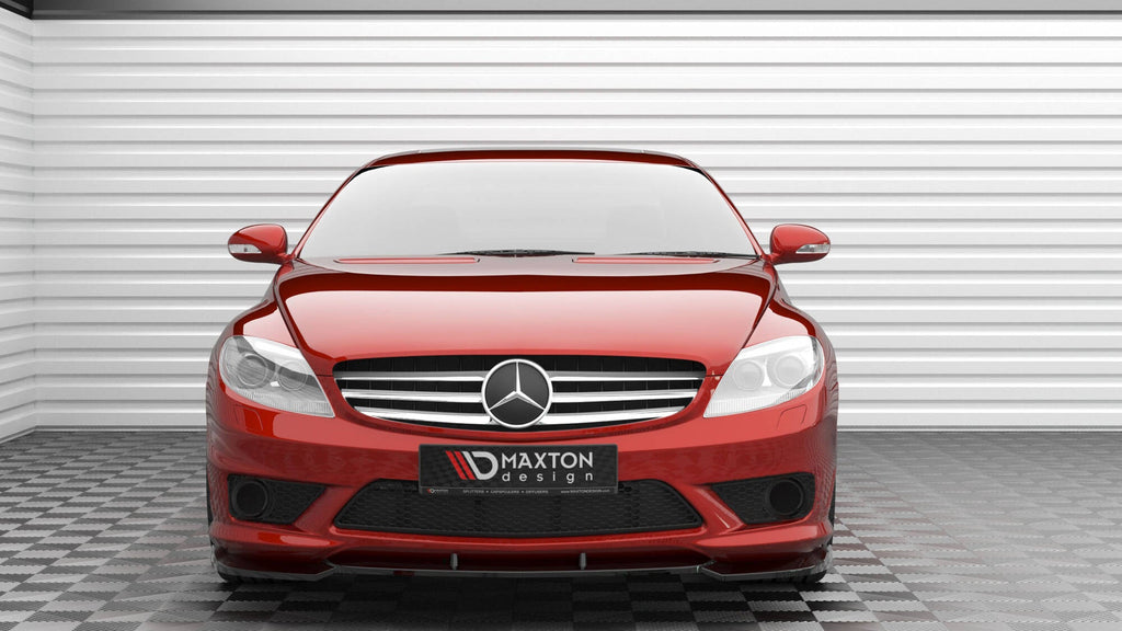 MAXTON DESIGN FRONT SPLITTER V.2 MERCEDES-BENZ CL 63 AMG C216