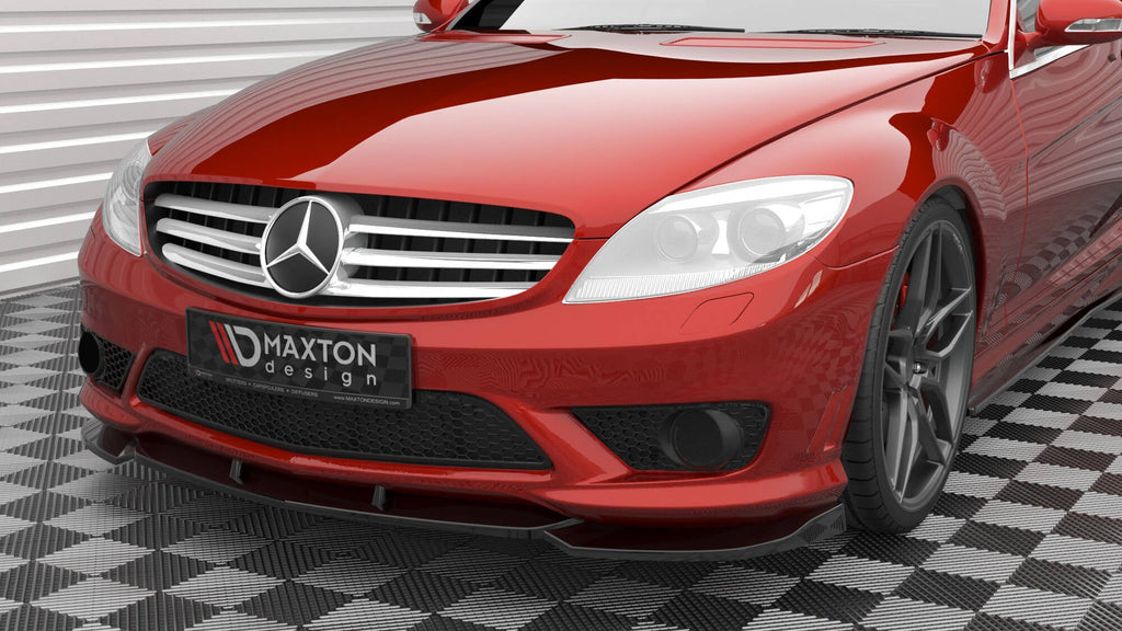 MAXTON DESIGN FRONT SPLITTER V.2 MERCEDES-BENZ CL 63 AMG C216