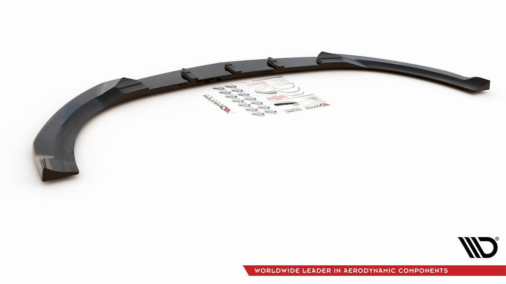 MAXTON DESIGN FRONT SPLITTER V.2 MERCEDES-BENZ CLA A35 AMG / AMG-LINE C118