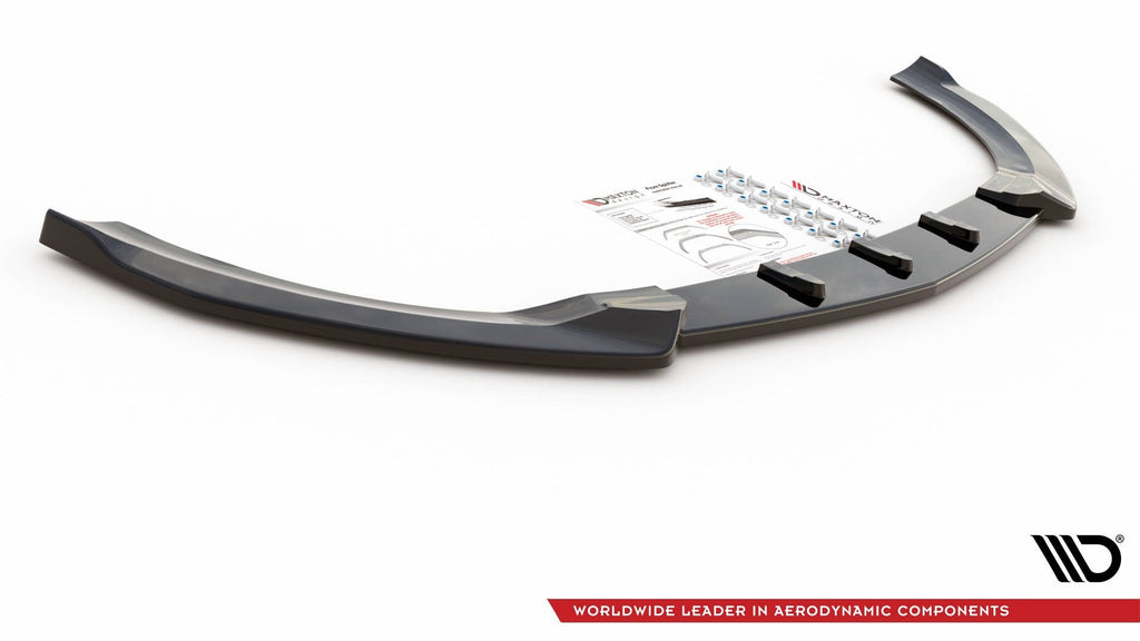 MAXTON DESIGN FRONT SPLITTER V.2 MERCEDES-BENZ CLA A35 AMG / AMG-LINE C118