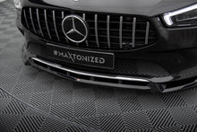 Load image into Gallery viewer, MAXTON DESIGN FRONT SPLITTER V.2 MERCEDES-BENZ CLA C118