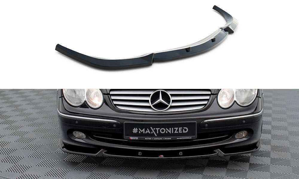 MAXTON DESIGN FRONT SPLITTER V.2 MERCEDES-BENZ CLK W209