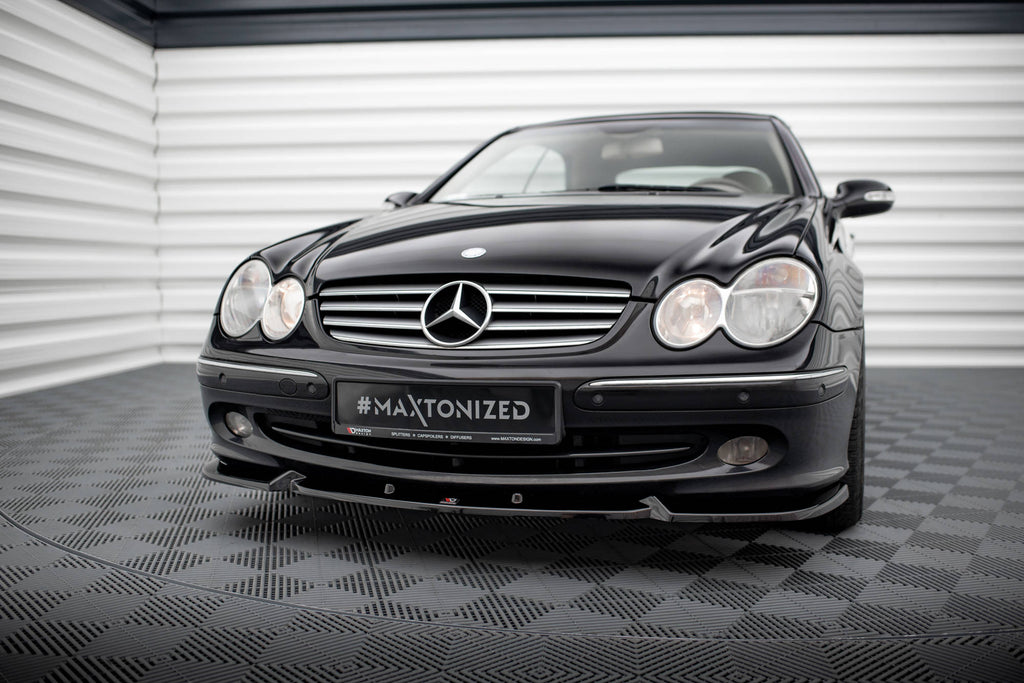 MAXTON DESIGN FRONT SPLITTER V.2 MERCEDES-BENZ CLK W209