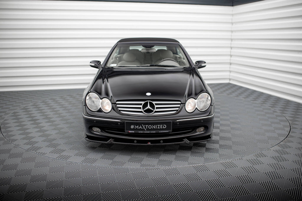 MAXTON DESIGN FRONT SPLITTER V.2 MERCEDES-BENZ CLK W209